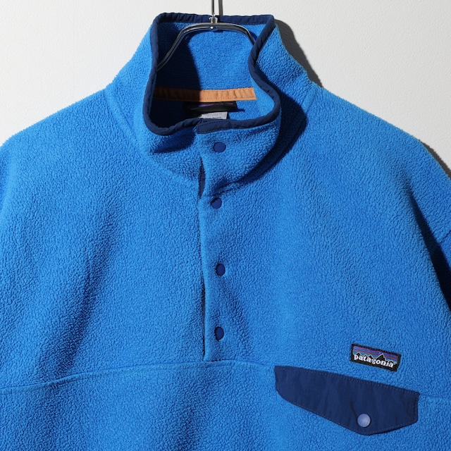 美品 M 11年 LAG Lagoon Blue Synchilla Snap-T Patagonia シンチラ スナップT パタゴニア