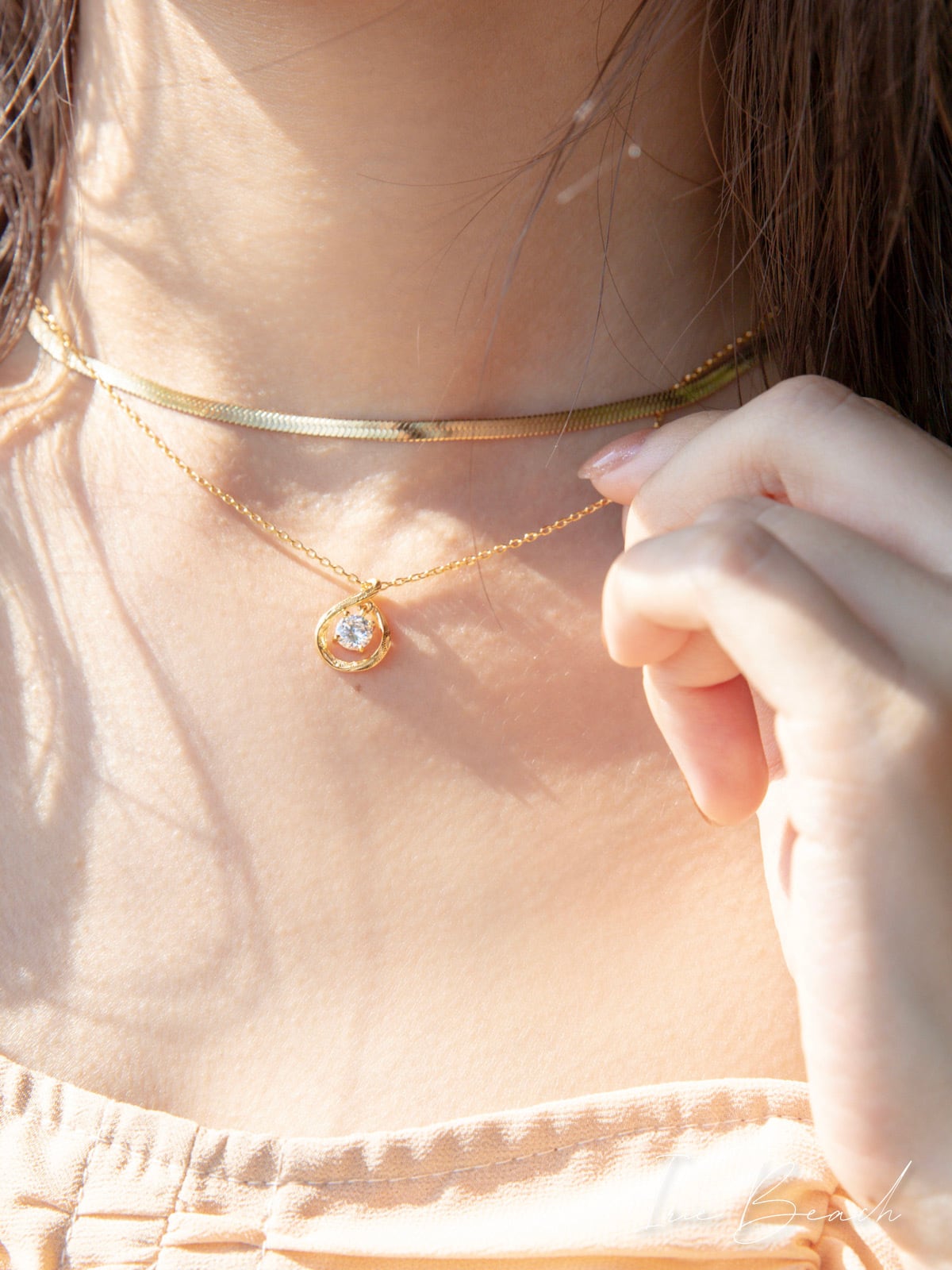 充実の品 【超美品】IRIEBEACH choker ゴールド necklace ネックレス
