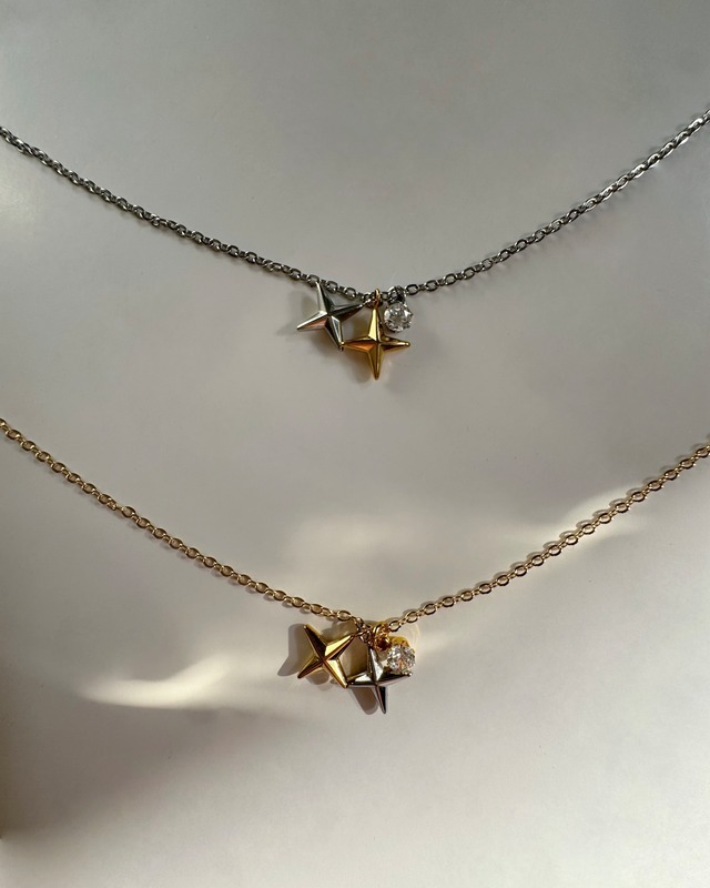cross star necklace