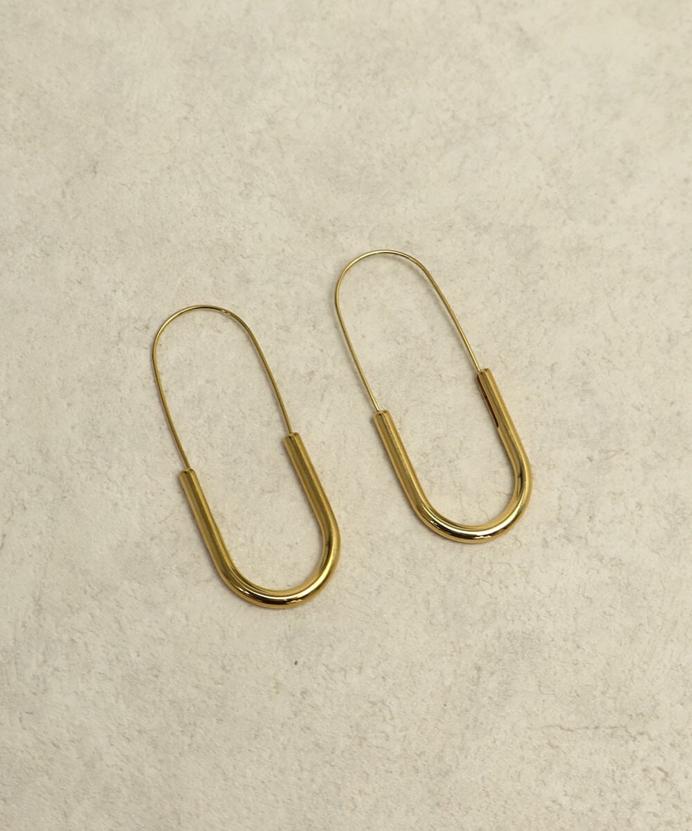 【サージカルステンレス 316L】 U字フープ ピアス  金属アレルギー対応