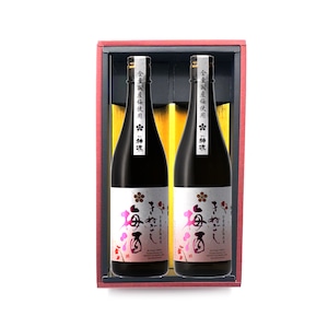 神渡　きぬごし梅酒　箱入720ml×2本SET