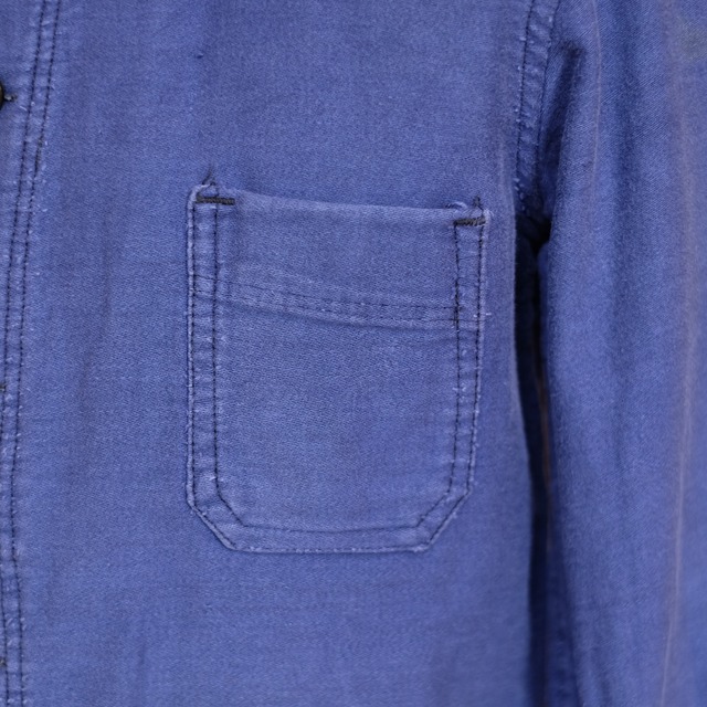 50's au Bon Usage BLUE LIGHT MOLESKIN JACKET STRAYSHEEP ONLINE