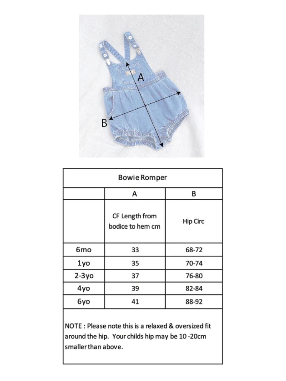 【即納/送料無料】twin collective / Bowie Bubble Romper - Ziggy Blue