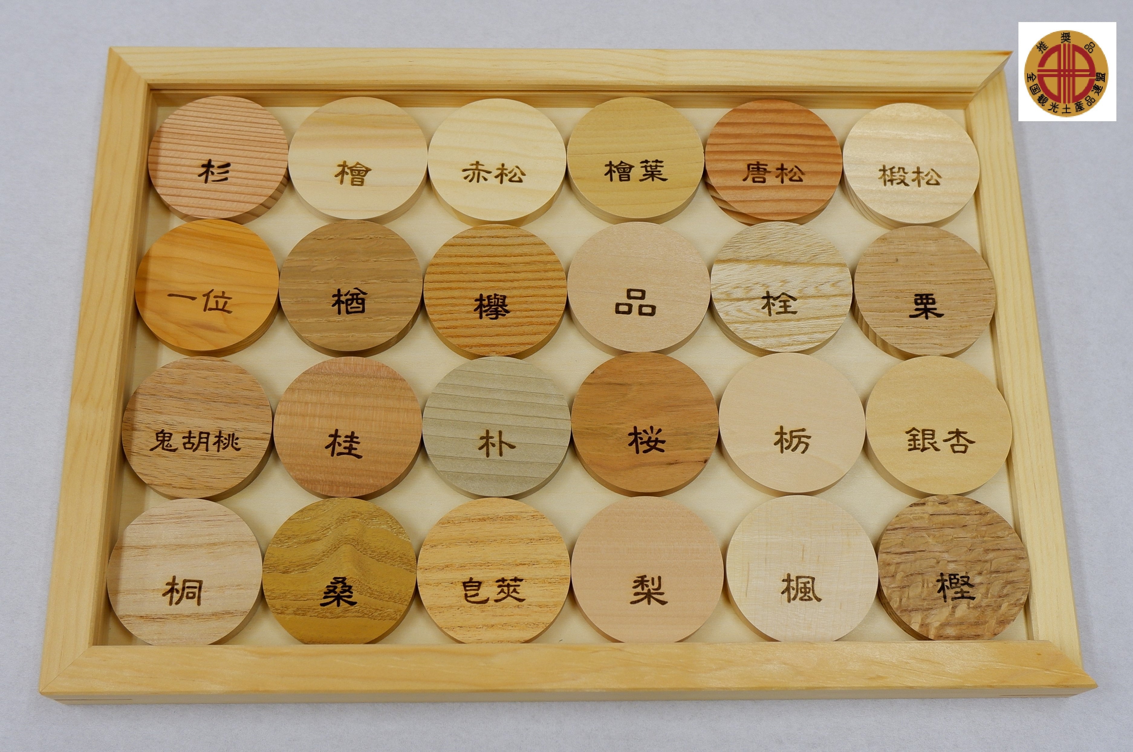 百木 カルタ 木製 A24種類 （図鑑） | 福田木工所