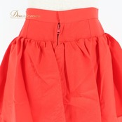 フラメンコ 衣装 ファルダ スカート レッド系 アトリエベリッシマ atelier Bellissima 赤 無地 ボランテ フリル ダンス パーティ 発表会 フラメンコスカート 赤スカート ボランテスカート フリルスカート ダンス衣装 発表会衣装 舞台衣装 レッスン 女性用 ステージ衣装