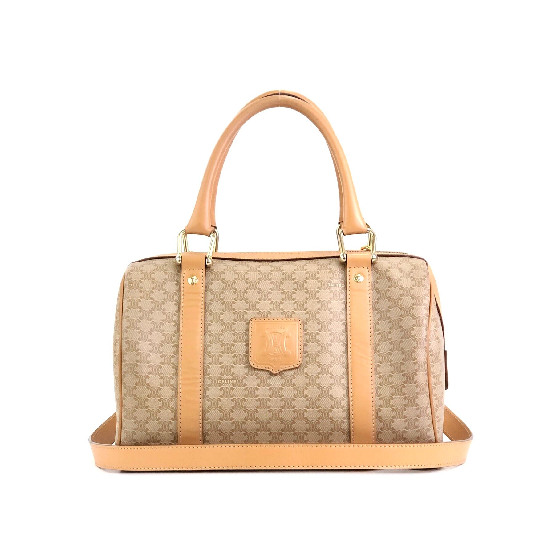 お買い物マラソン限定☆ OLD CELINE ITALY製 マカダム柄 PVCキャンバス