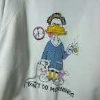 80s USA製　ヴィンテージスウェット　ラグラン　ノリ系　