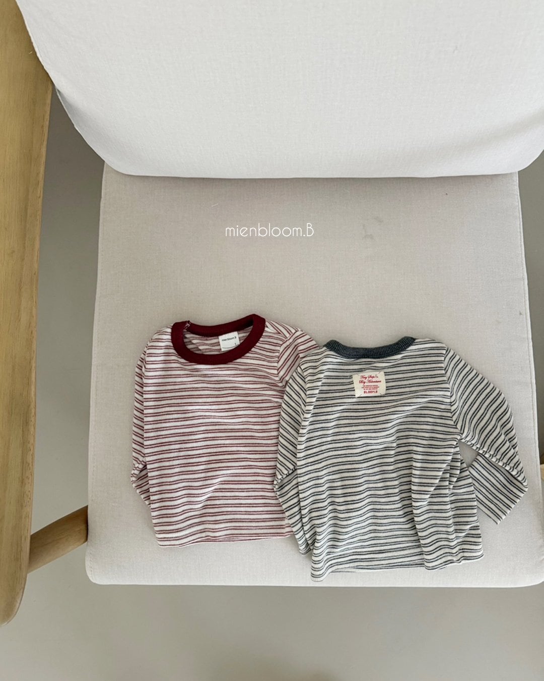 送料無料【予約】/ kids ボーダーTシャツ / mienbloom