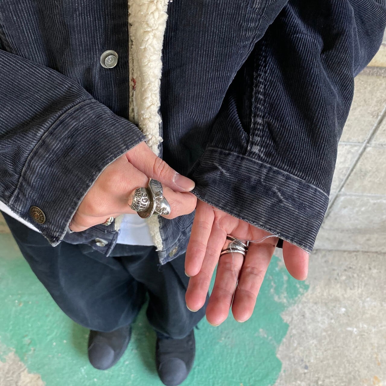 70年代 ビンテージ Levi's リーバイス 70608 1517 コーデュロイボア