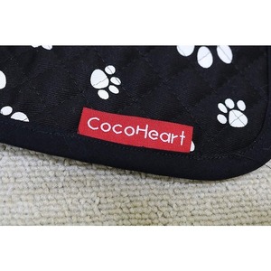 ココハート(CocoHeart) ペット用介護マット（日本製）３種類のクッション素材で体圧分散 床ずれ予防 (100cm×100cm, ブラック)