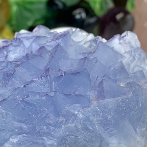 23.幻想的な色合い☆ヤオガンシャン産・ブルーフローライト原石