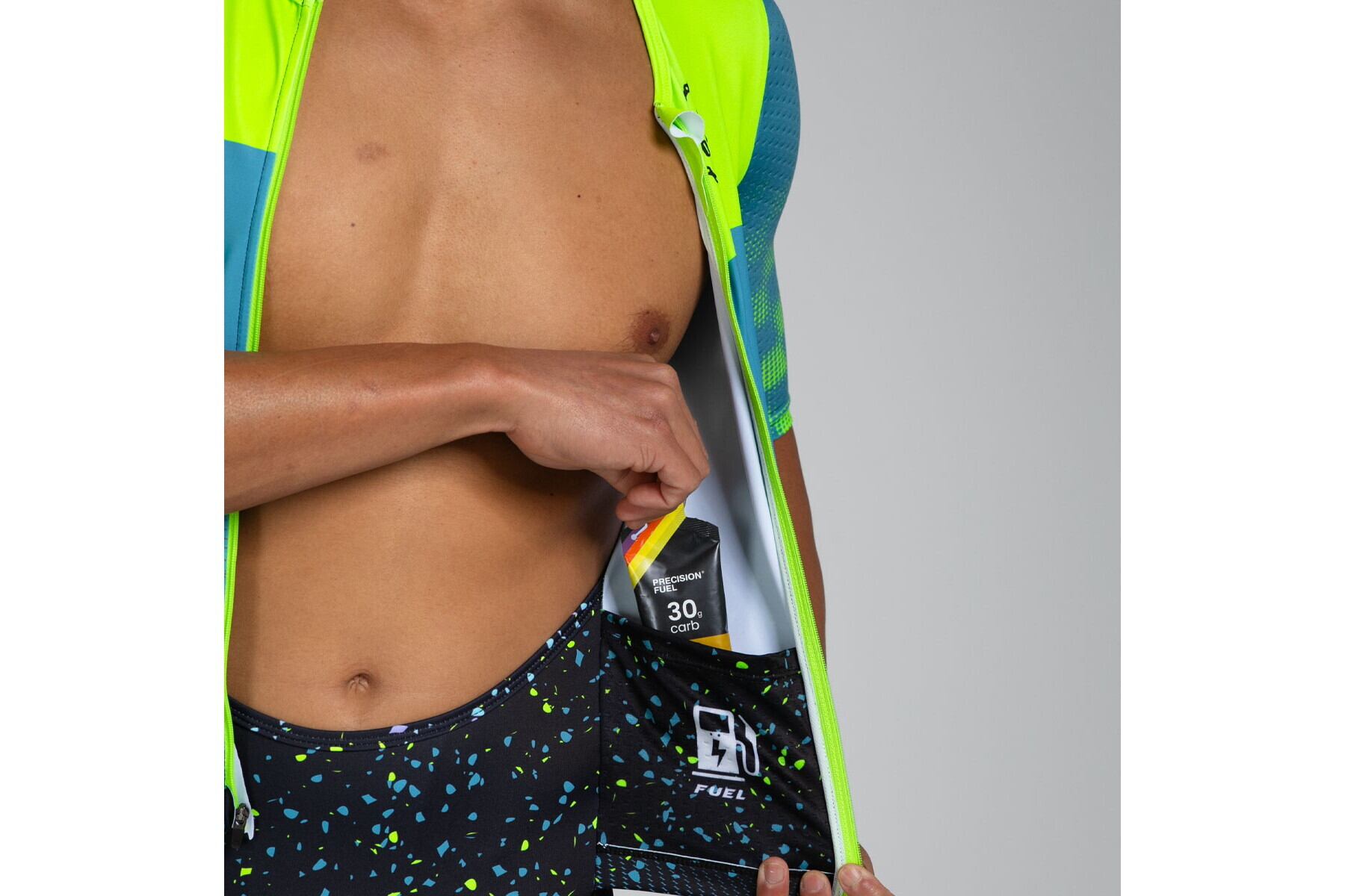 トライスーツ　トライアスロンウエア Men's Electric Tri FZ Aero Racesuit トライアスロン トライ