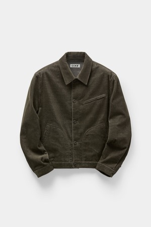 [COOR] Corduroy Multi Pocket Shirt Jacket (Brown) 正規品 韓国ブランド 韓国通販 韓国代行 韓国ファッション クール クーア クアー 日本 店舗
