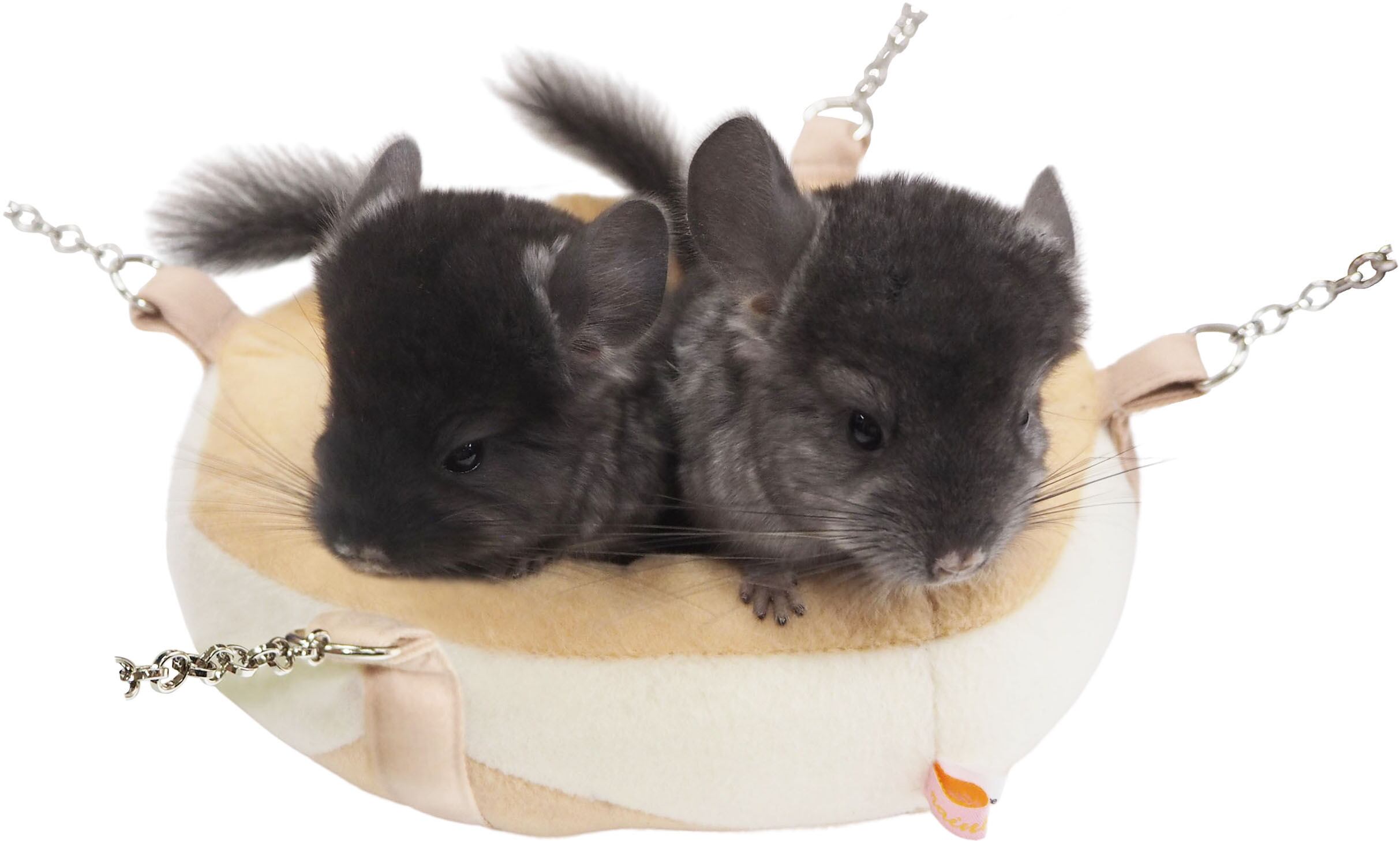 【小動物】 おひるねブランコ ブルー/ベージュ/ドーナツ