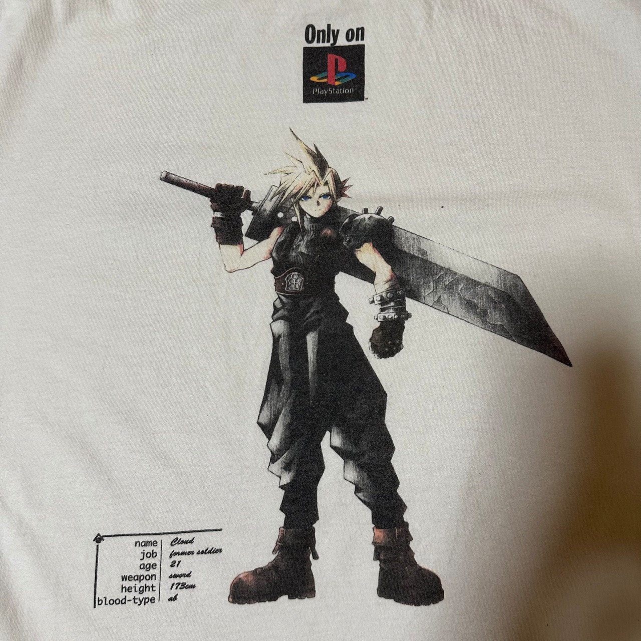 ●90s FINALFANTASY Ⅶ ファイナルファンタジー7 Tシャツ