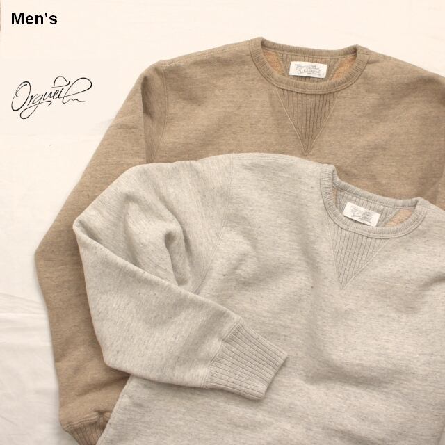 Orgueil 吊り編みスウェットクルー Sweat Crew OR-9034 ２カラー | C ...