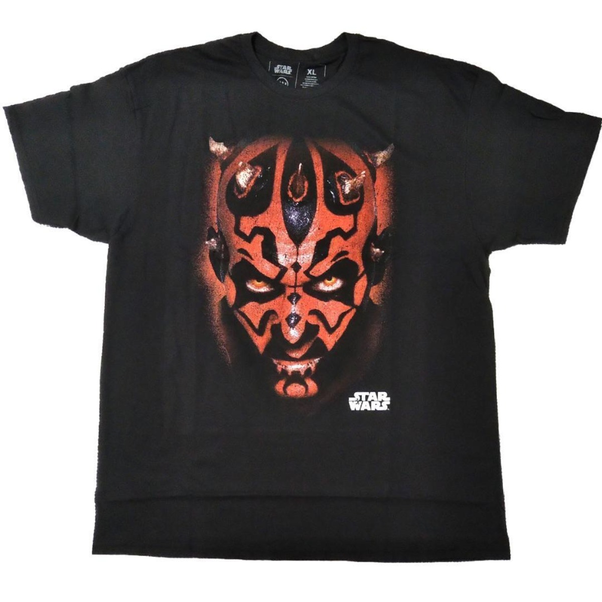 スターウォーズ Tシャツ 黒 ダース・モール ムービーTシャツ | GOLD 