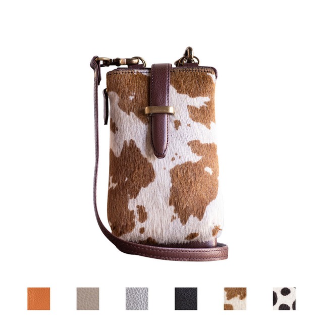 がま口お財布ショルダー (ハラコ) 【aw-17nch】