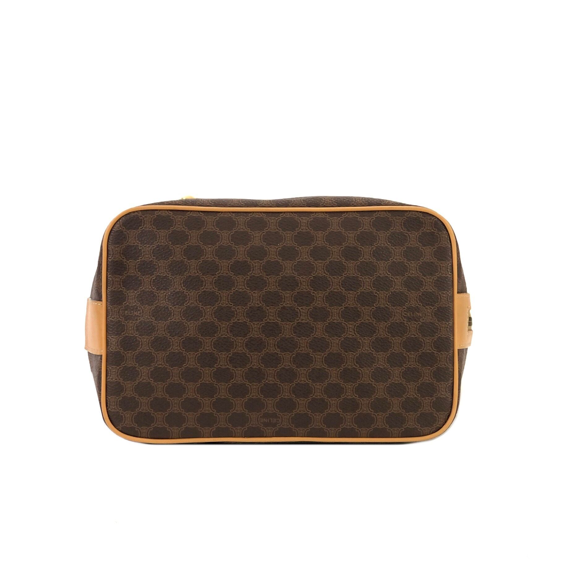 CELINE セリーヌ マカダム 2WAY ドローストリング 巾着