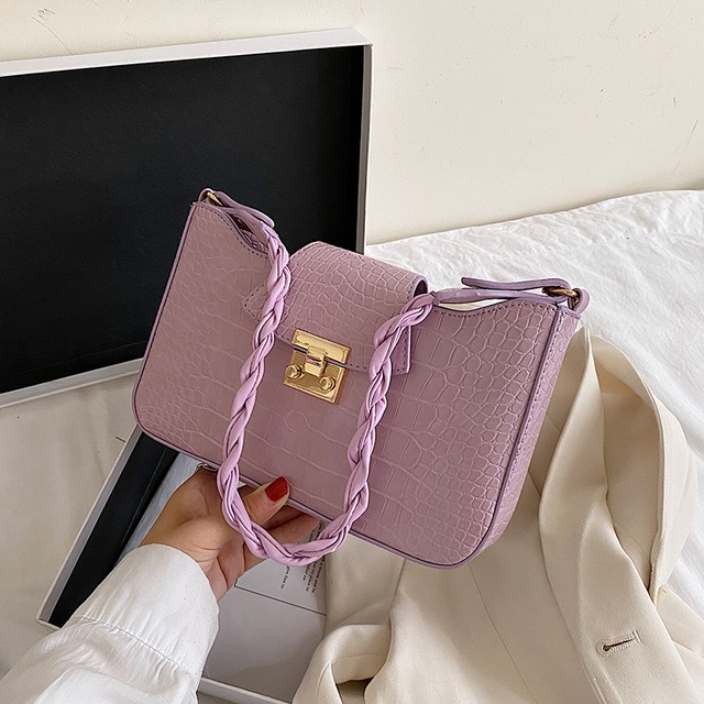 夏の小さなバッグ女性バッグ2020人気の新しいトレンディな野生のワンショルダーメッセンジャーバッグネット赤ファッション脇バッグ Tiancai_Wing_Bag1090568