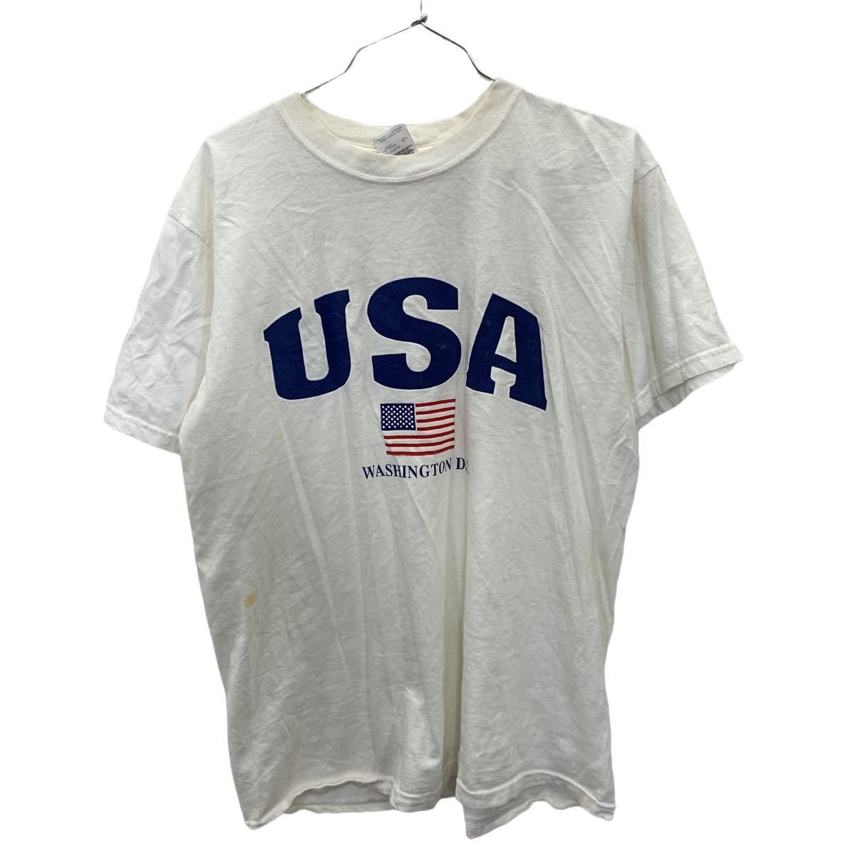 anvil プリントTシャツ Lサイズ アンビル USA アメリカ国旗 ...