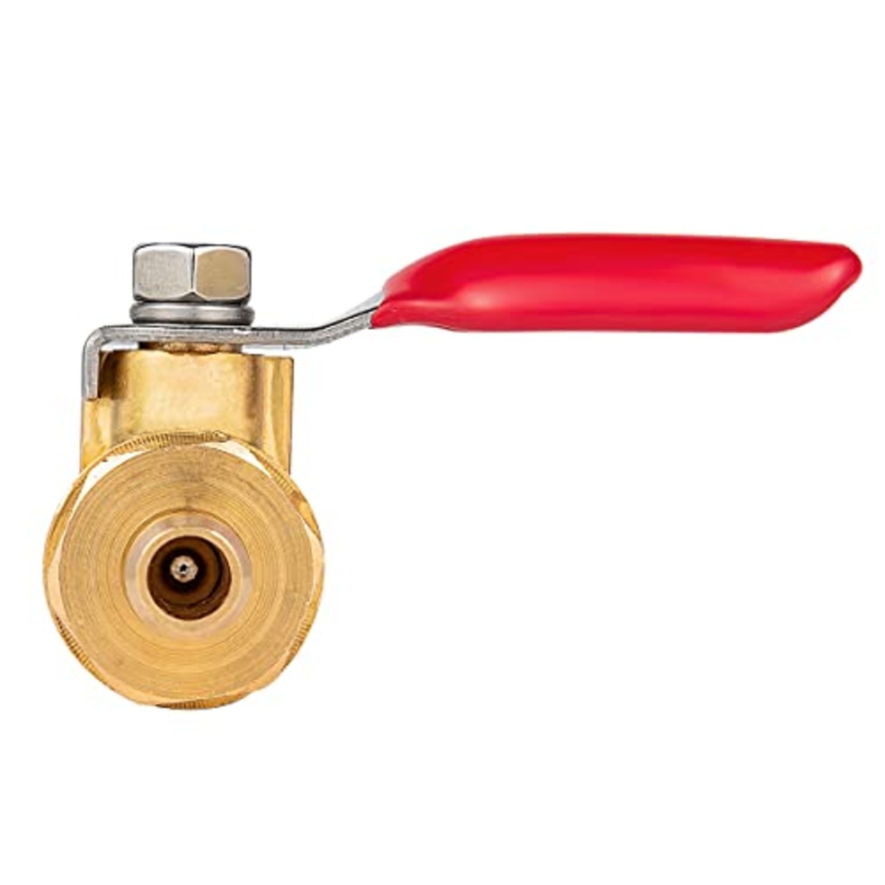 エアーラインコック 1/4" エアコンプレッサー用 エアーツール エアー漏れなく ドレンホース ツールカンパニーストレート エアホース 真鍮製 ボールバルブ 2個入り…