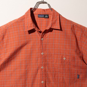 Mint L 03年 Puckerware Shirt Patagonia パッカーウェアシャツ パタゴニア  シアサッカー