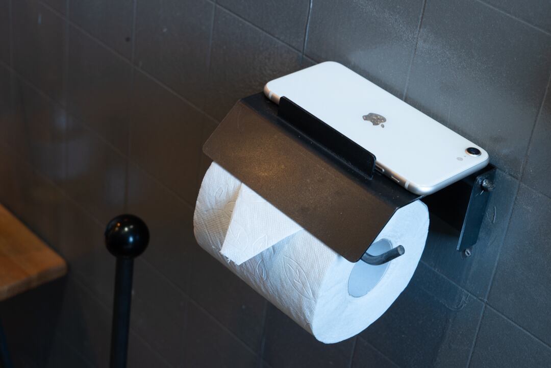 TOILET PAPER HOLDER A /金具/トイレットペーパーホルダー/アイアン