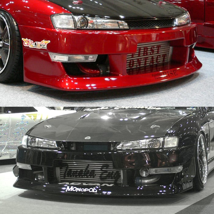 FIRST CONTACT】 FRP製 サイドステップ NISSAN S14 シルビア 後期専用