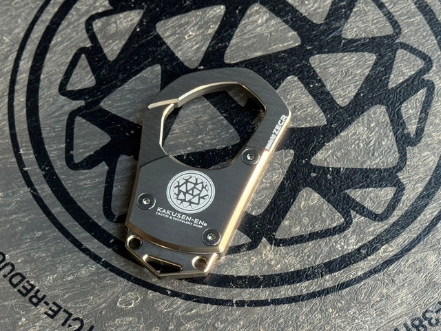 ZECR×鶴仙園『Machined aluminum chrabiner』