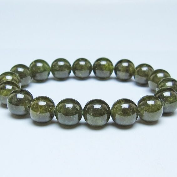 ツァボライト ブレスレット 11mm 一点物 111-49806