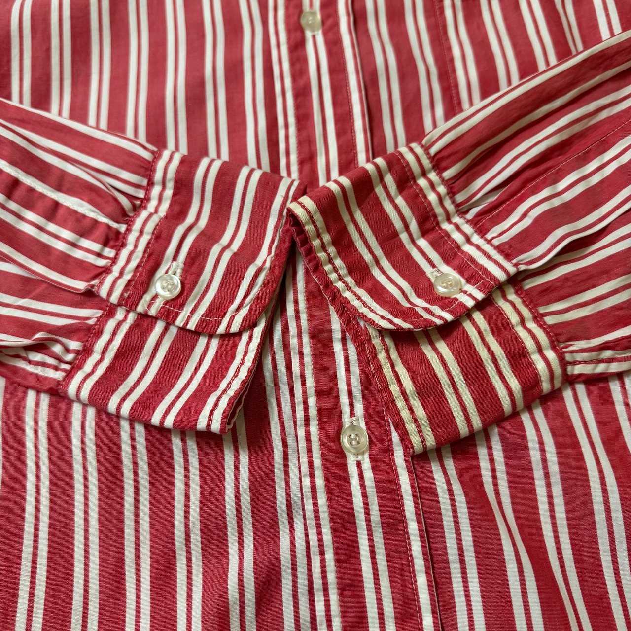 60's〜 BROOKS BROTHERS Striped Shirt 60年代 ブルックスブラザーズ ストライプシャツ ヴィンテージ ビンテージ  TT2026-0041 - 5