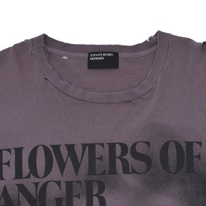【Enfants Riches Déprimés】Flowers Of Anger LS T-Shirt Antique Brow