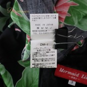 フラダンス 衣装 ワンピース ドレス ブラック系 マーメイドライン エムエムジェイ 日本製 ハワイアンプリント アロハ フラ ダンス MermaidLine MMJ レッスン 練習 ベロア グリーン系 レッド系 黒 緑 赤 フラワープリント 花柄 植物柄 華やか 高級感 上品 おしゃれ リゾート ダンス衣装 エレガント ステージ用 フェスティバル