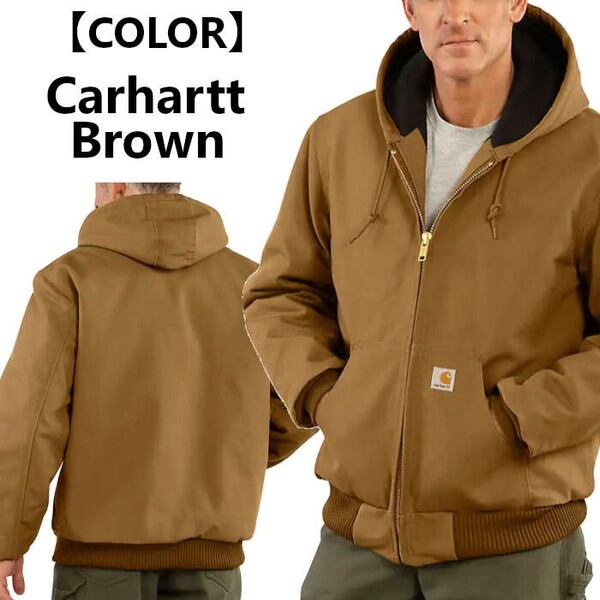 carhartt (カーハート) LOOSE FIT DUCK INSULATED FLANNEL JACKET
