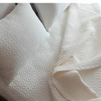 【Fablic】（シングル115×205）モダンヘリンボーン ピグメントキルティングイブル