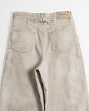 ANACHRONORM / REMAKED TUCK WIDE DENIM PANTS