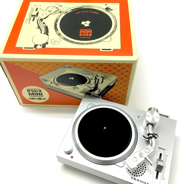 RSD3 Mini Turntable　ミニターンテーブル：3インチ専用レコードプレイヤー