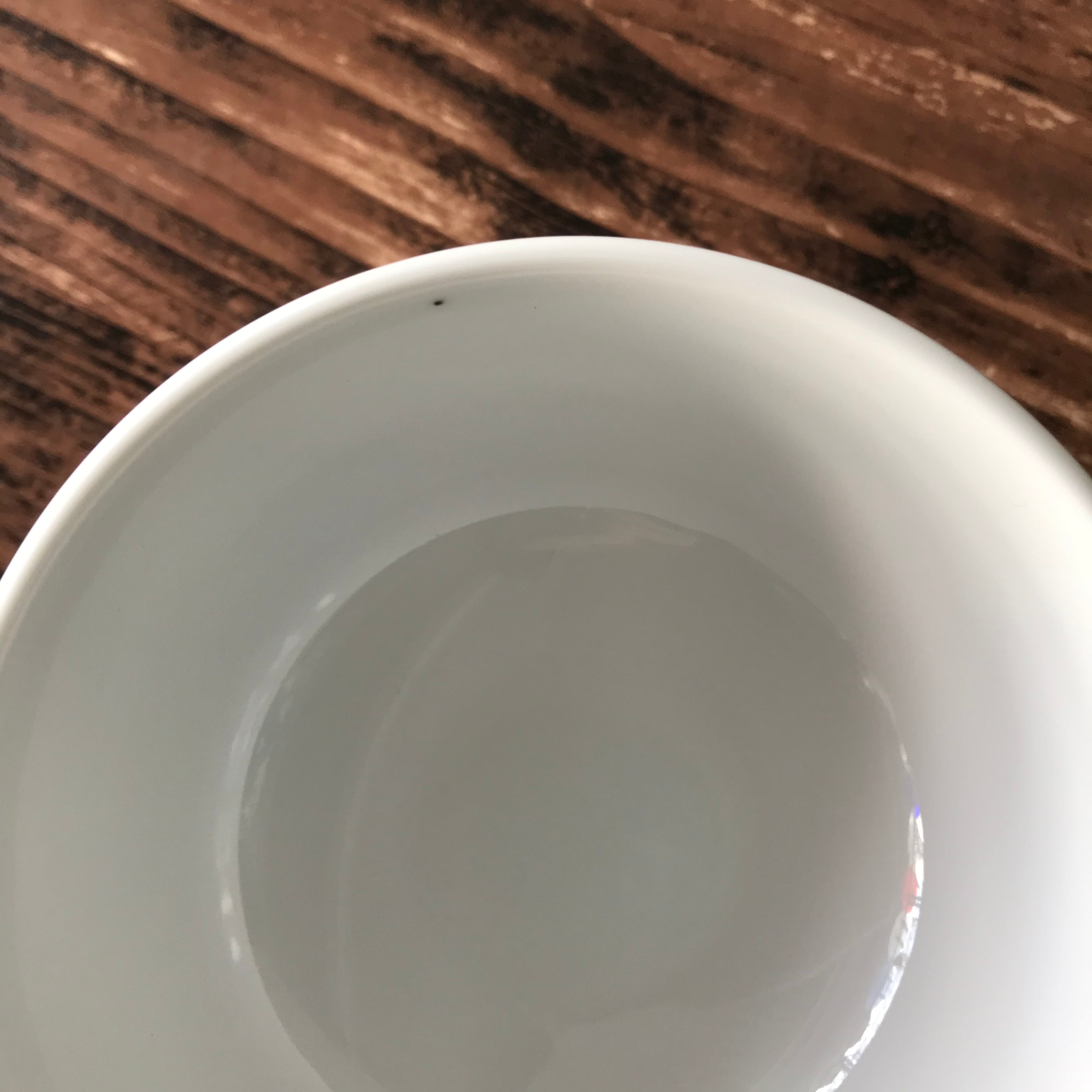 丈夫な白い飯丼11cm アウトレット 強化セラミック 白い食器 磁器