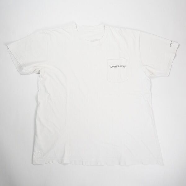 大人気確実正規品　極美品CHROME HEARTS ホワイト Tシャツ　XL 白 ◇未使用◇CHROME HEARTS ホワイト Tシャツ