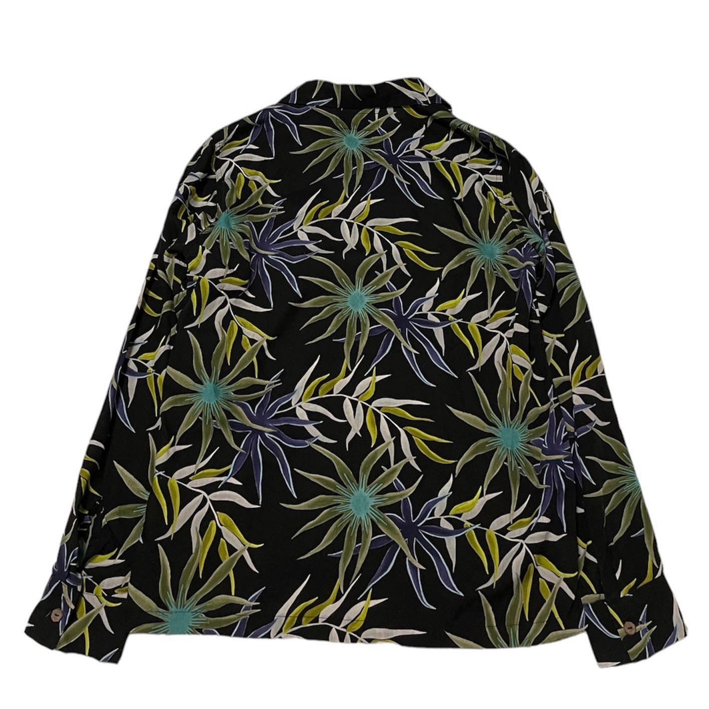 美品 wacko maria アロハ 花柄 サイズ L floral green-