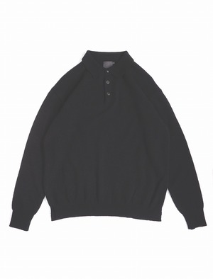 Alpaca Wool Smooth Knitted Polo