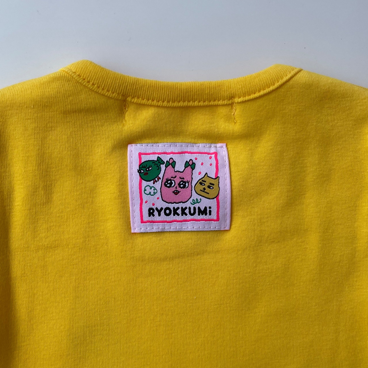 [受注生産] FACE SLIM T - Yellow