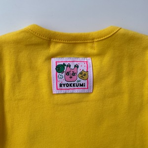 [受注生産] FACE SLIM T - Yellow