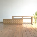 くりのテレビボード（可変サイズ 幅128.9cm〜186.3cm・オイル塗装）テレビ台 TV台 リビングボード