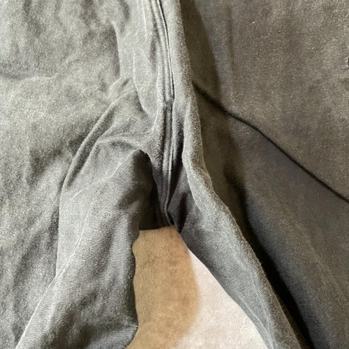 40-50s Almi フレンチワーク モールスキン ブラック パンツ W32 詳細写真10