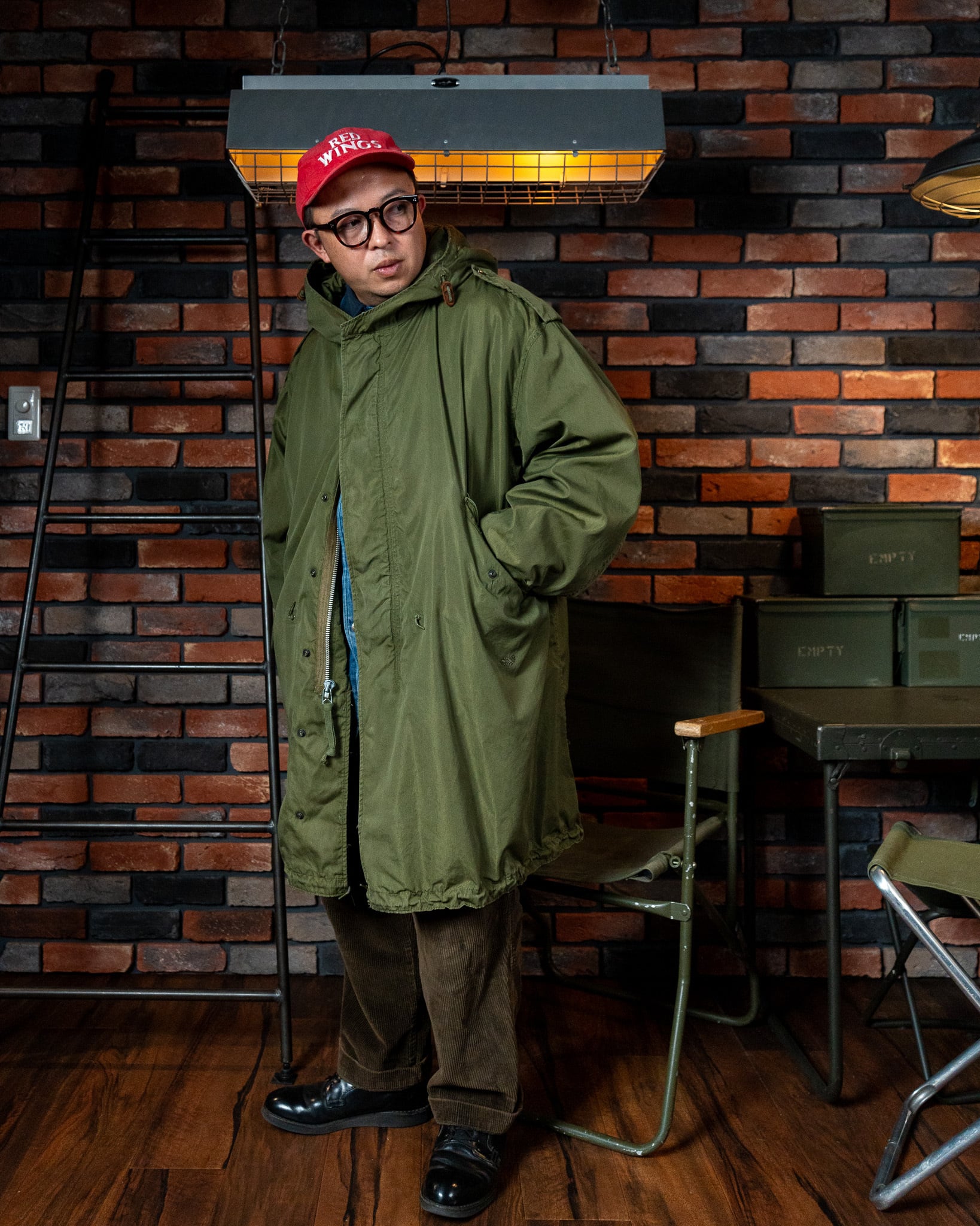 X-LARGE】Aluminum Zipper U.S.Army M-51 Field Parka Shell X-LARGE】Aluminum Zipper U.S.Army M-51 Field Parka Shell