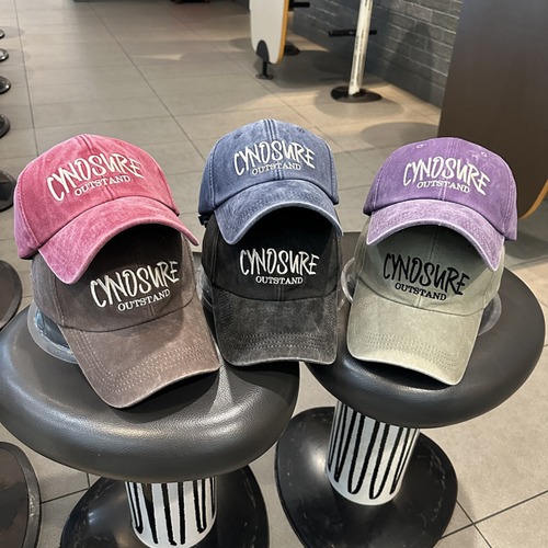 ロゴダメージ加工ベースボールキャップ    00080