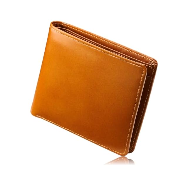 極美品 オールドコーチ ☆レザー 2つ折り 折財布 ブラウン 小銭室有