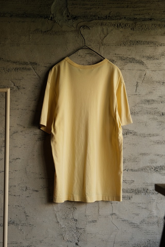 IORI／"COMME des GARÇONS SHIRT" t-shirt／yellow
